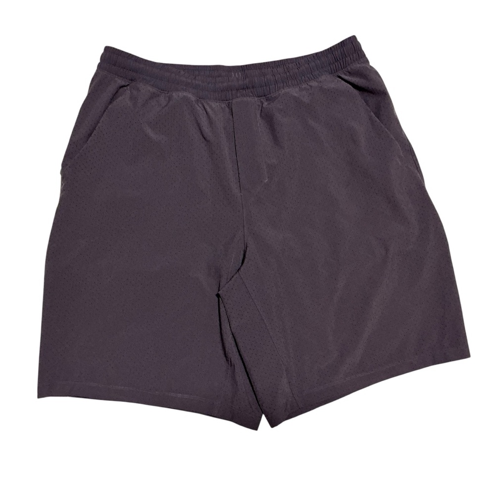 Lululemon Mens Pace Breaker Shorts 9” Lightweight Lined Graphite Purple Large